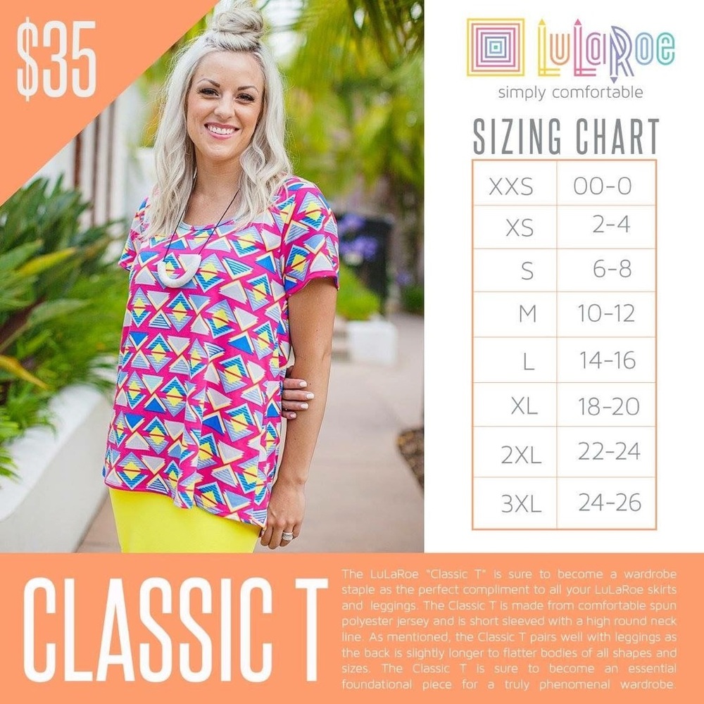 FINAL Price LuLaRoe | Classic T High Low Length - Picture 5 of 8